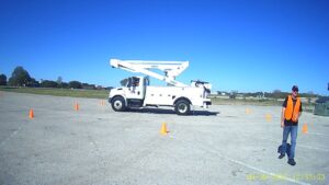 Class B CDL FMCSA Behind-the-Wheel training on the range